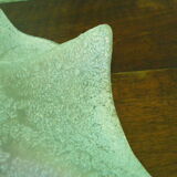 Fruit cup with silver metal foot, Murano granite glass "Vetro eseguito da maestri di Murano"