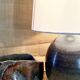 Ceramic lamp base, 2M new fabric cable.