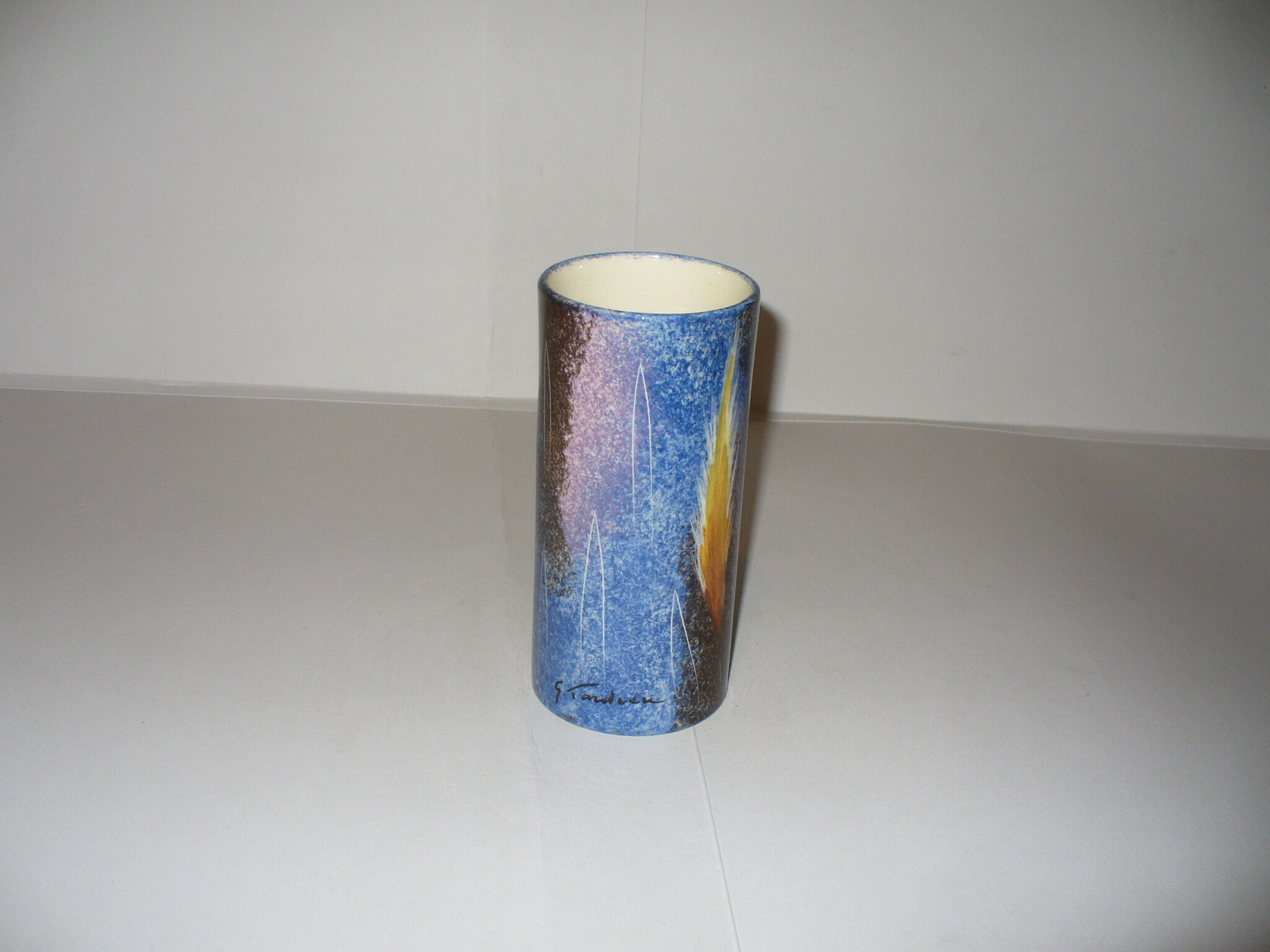 Vase rouleau Biot - Georges Tardieu