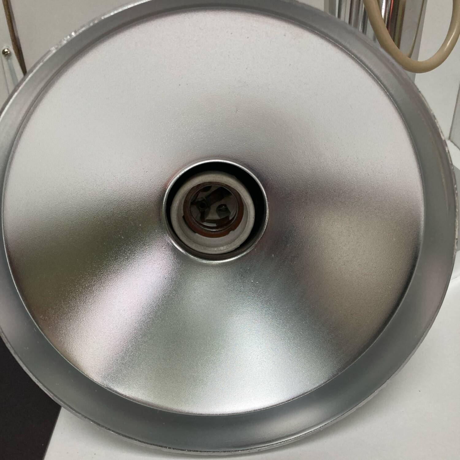German aluminum wall light CONCORD LIGHTNING MURALE 70’S