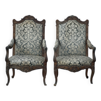 Pair of armchairs