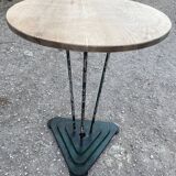 Bistro pedestal table