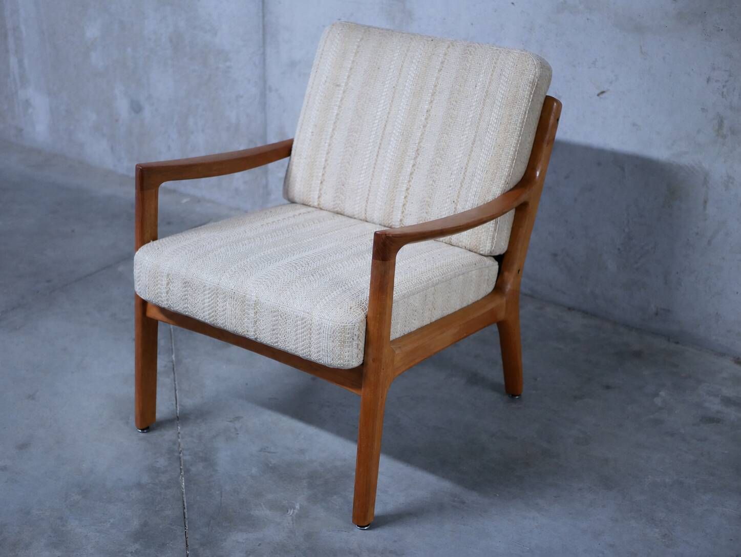 Danish Scandinavian armchair by Ole Wanscher - Vintage 1960