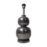 Silver metal lamp