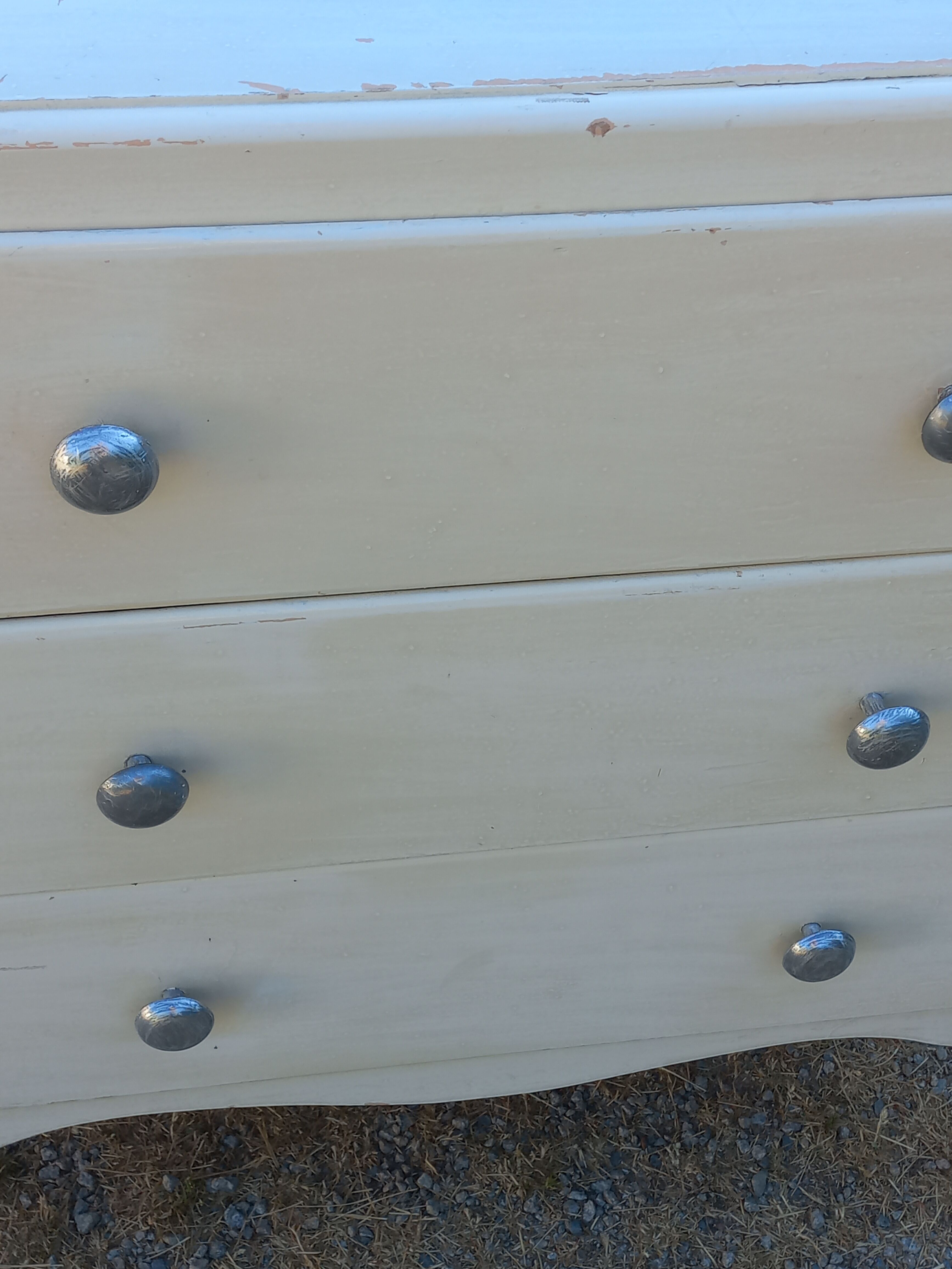 Commode vintage 3 tiroirs des années 50