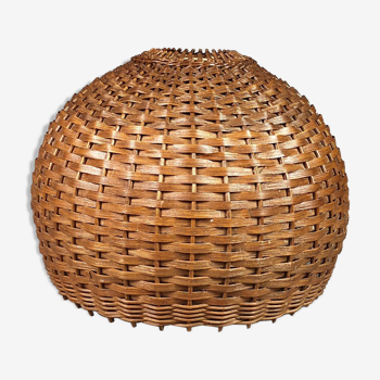 Vintage wicker ball suspension