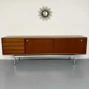 Large sideboard 1960s design Pieter De Bruyne V-Form vintage