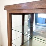 1950s vintage display cabinet