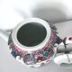 Chinese porcelain teapot flower characters