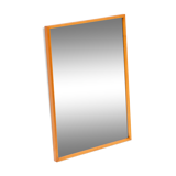 Scandinavian rectangular teak mirror, 1960