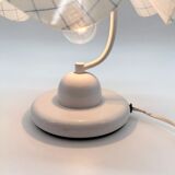 Pair of table lamps with pleated shades – 1980s