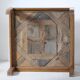 solid oak coffee table Aremberg parquet pattern from the 19th century