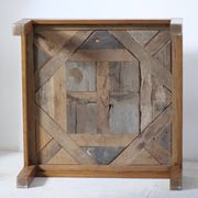 table basse chêne massif Motif Parquet Aremberg du 19e