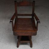 Swivel armchair Dutch design Amsterdam art deco 1930