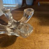 Bougeoir cristal signé
