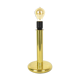 Brass table lamp, Rogo Leuchten, Germany, 1980s