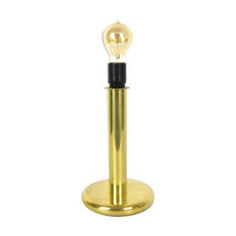 Brass table lamp, Rogo Leuchten, Germany, 1980s