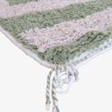 Tapis Contemporain Vert et Beige - 305 x 250 cm