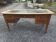 Bureau en merisier massif dessus cuir