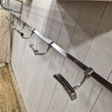 Old train coat rack