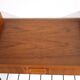Scandinavian teak wall bedside table 1960