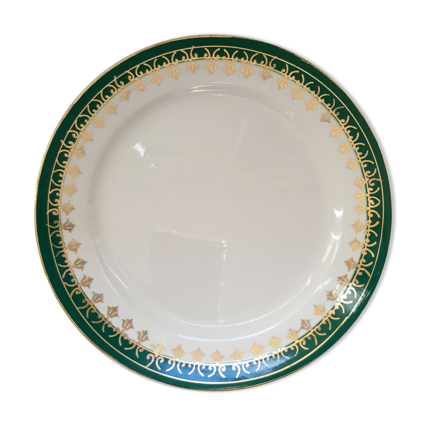 Assiette plate 18 cm de diamètre emery sarreguemines & digoin