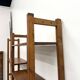 XXL Modernist Library in Solid Pine – 1950s Design – L164 cm