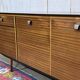 1970s English enfilade in mahogany
