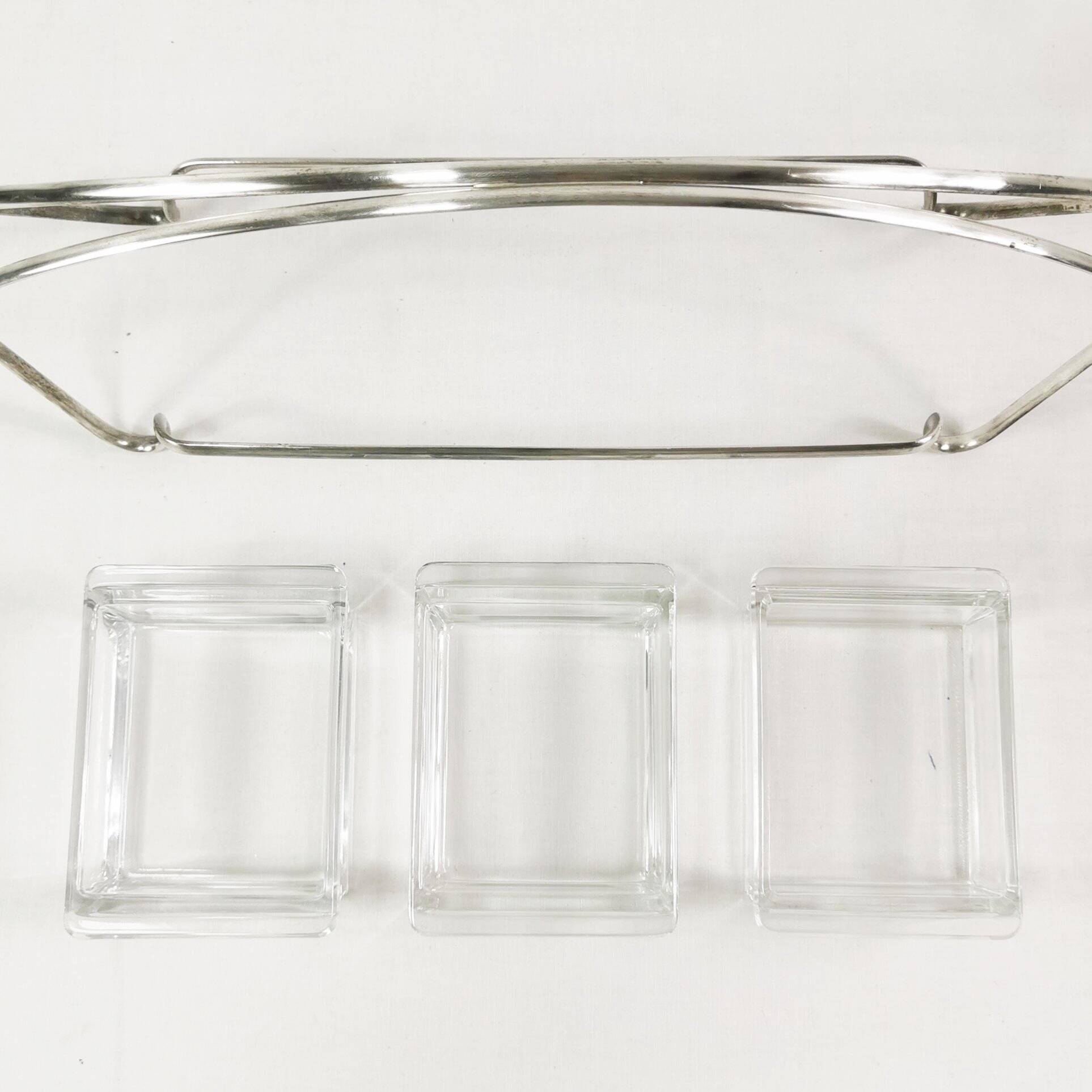 Art Deco serving set, WMF, Germany, 1930s