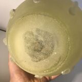 Vase Murano Scavo Coroso Seguso Glassware circa 1950