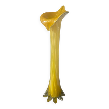 Vase arum calla  Murano 80’s