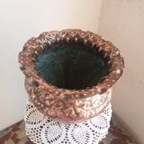 Old copper pot holder