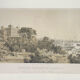 Lithograph under glass "Port of Hamburg", 19th century.