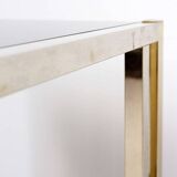 Belgian Gilded Bar Cart from Belgo Chrom, 1970s