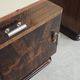 Pair of bedside tables by Jindrich Halabala for Up Zavody art deco 1950