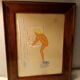 Vintage framed piece