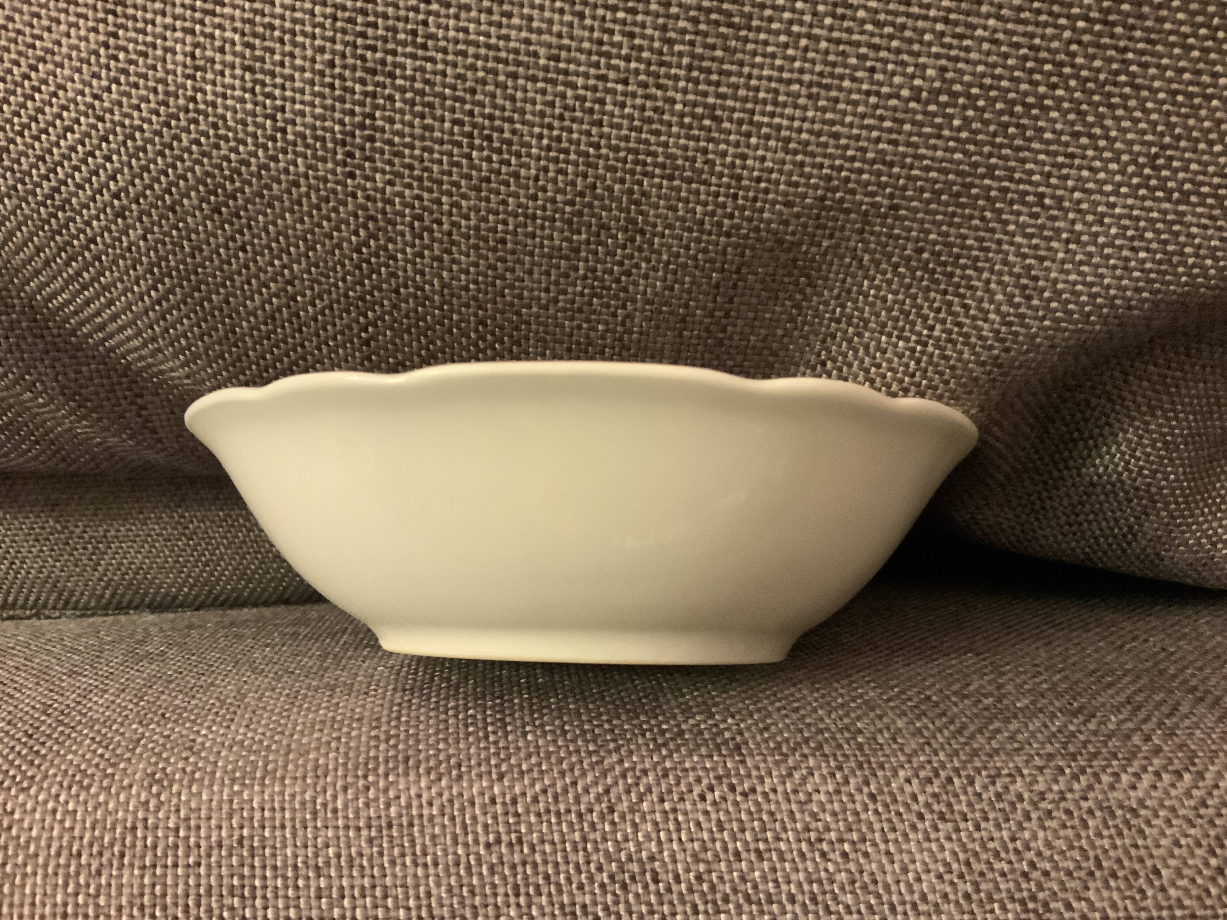 Salad and cups for fruit salad