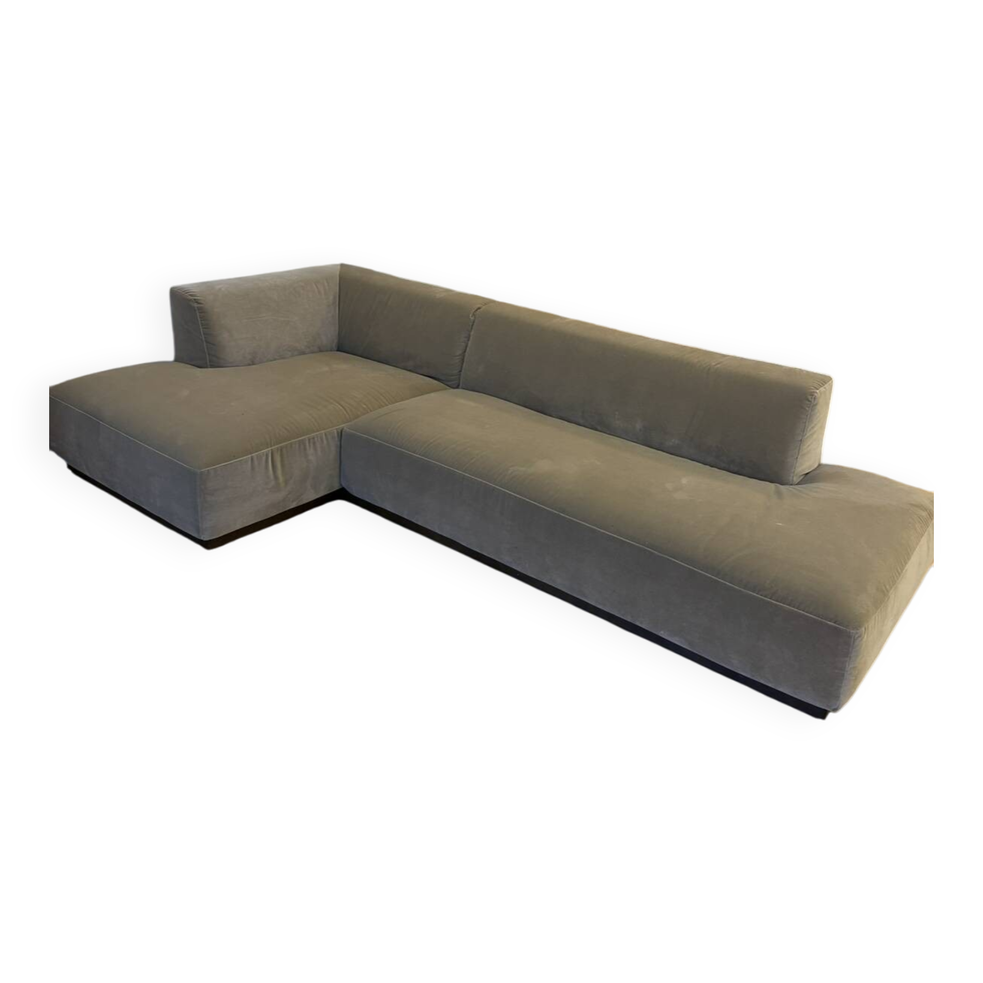 AMPM Jacopo Sofa Ash Beige Velvet