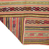 Anatolian handmade kilim rug 255 cm x 162 cm