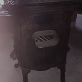 Mixed heating stove 19th century in Calais