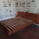 Vintage Scandinavian teak bed 1960
