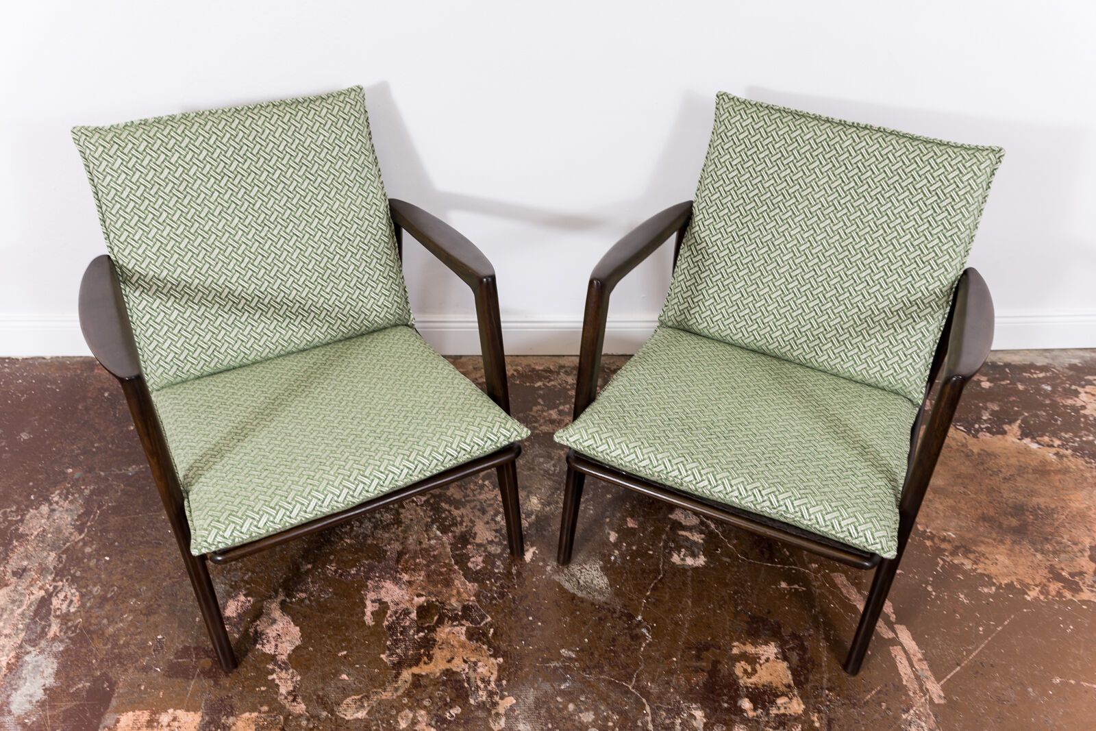 Pair of armchairs type 300 130, 1960's