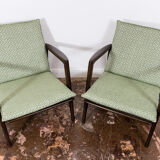 Pair of armchairs type 300 130, 1960's