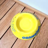 Orangina bistro ashtray in opaline
