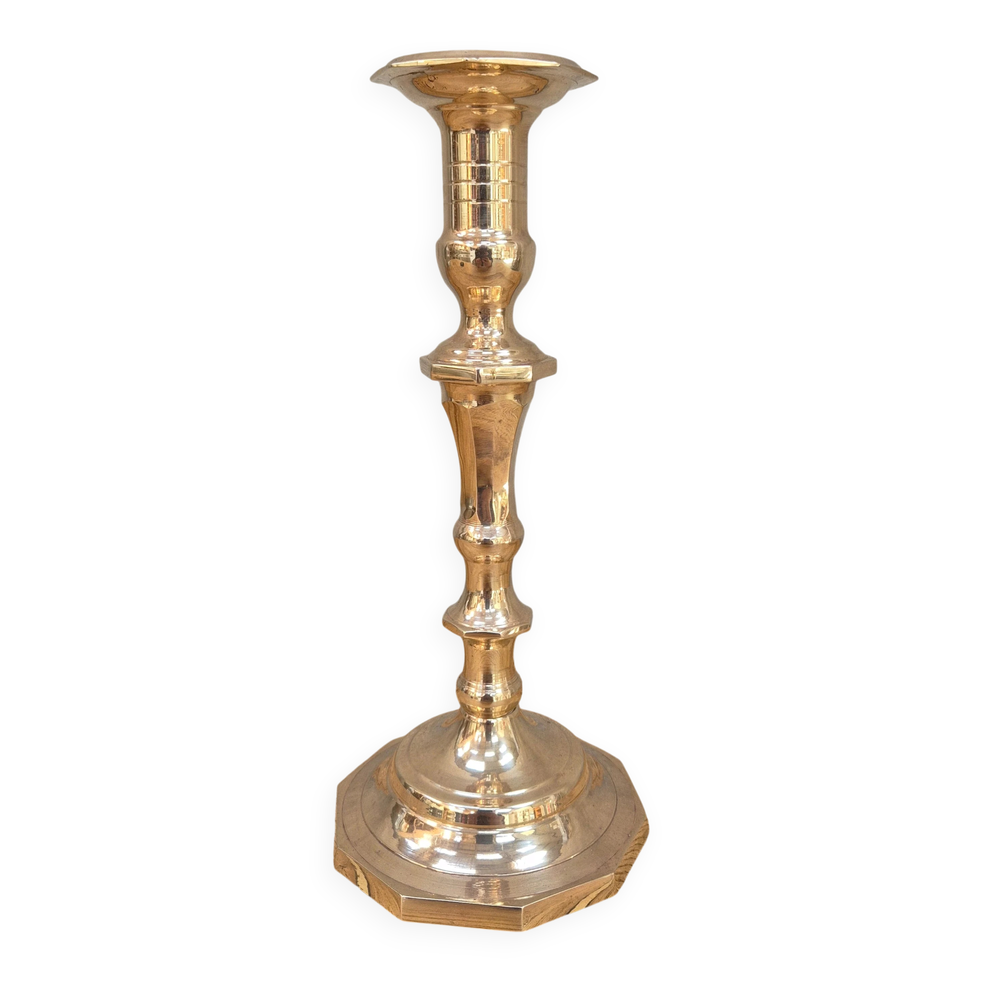 Large antique candlestick