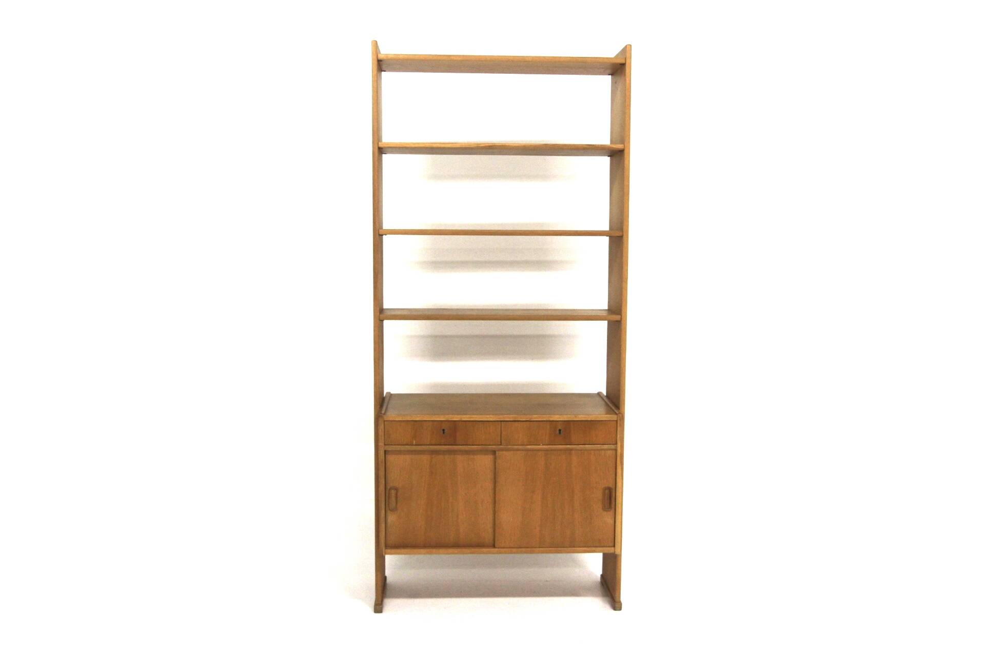 Scandinavian oak library, Sweden, 1960