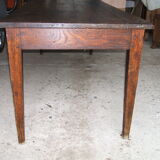 Farm table in massive chene