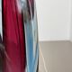 Large 41cm sommerso murano glass flavio poli attr. table light, italy, 1960s