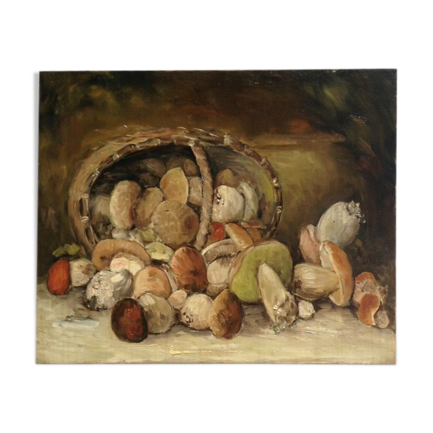 Huile sur toile années 60/70 format 61x50 cm