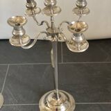Pair of extra large floor metal candelabras
